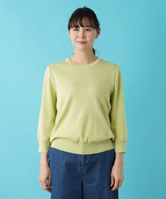 七分袖ニットインナー