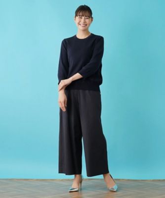 七分袖ニットインナー