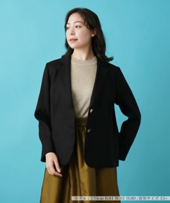 ＜Leilian plus house (Women/大きいサイズ)＞テーラードジャケット【Ｌｅｉｌｉａｎ　ＷＨＩＴＥ　ＬＡＢＥＬ】