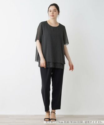 シャツジャケット【Leilian WHITE LABEL】|レリアン プラス