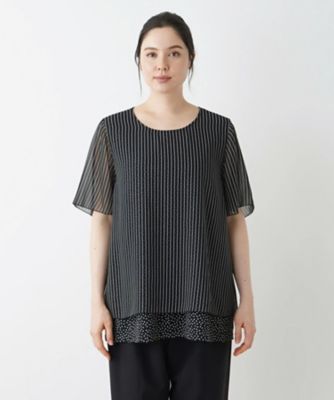 店舗人気】ブラウス【Leilian WHITE LABEL