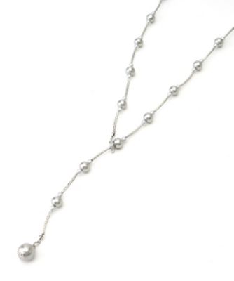 ＜Leilian plus house (Women/大きいサイズ)＞コットンパールロングネックレス