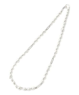 ＜Leilian plus house (Women/大きいサイズ)＞コットンパールネックレス