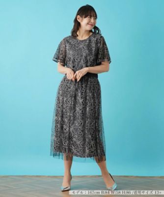 レリアンプラスハウス チュールスカート 大きいサイズ チュールスカート | Leilian plus house (Women/大きいサイズ