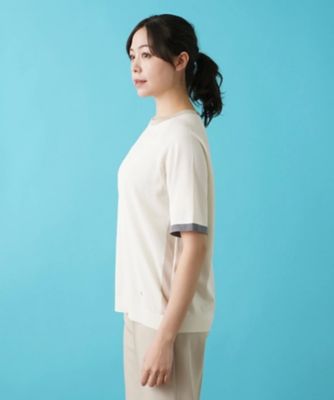 半袖ニットトップス
