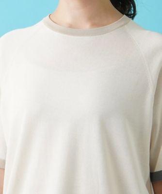 半袖ニットトップス