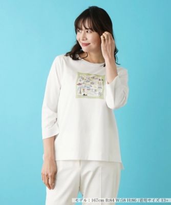＜Leilian plus house (Women/大きいサイズ)＞七分袖インナー