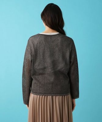 メッシュカーディガン