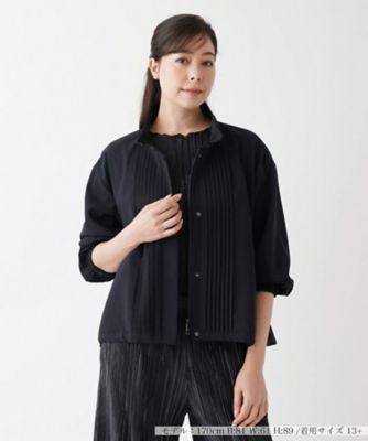 Leilian plus house (Women/大きいサイズ)/レリアン　プラスハウス スタンドカラーブルゾン【Leilian:EZUMI】