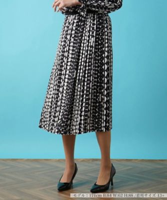 Leilian plus house (Women/大きいサイズ)/レリアン　プラスハウス プリーツスカート【ROCHAS Premiere】