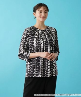 ＜Leilian plus house (Women/大きいサイズ)＞カットソー【ＲＯＣＨＡＳ　Ｐｒｅｍｉｅｒｅ】