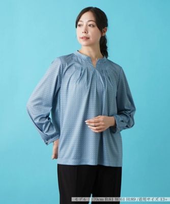 ＜Leilian plus house (Women/大きいサイズ)＞プリントカットソー【ＲＯＣＨＡＳ　Ｐｒｅｍｉｅｒｅ】【ＲＡＴＴＩ】