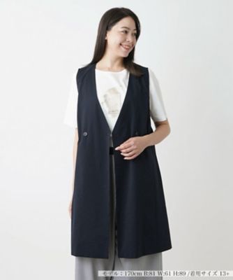 Leilian plus house (Women/大きいサイズ)/レリアン　プラスハウス ベスト【プラス企画】