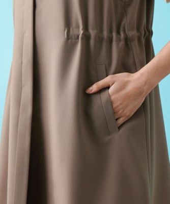 洗えるハーフ丈ベスト【プラス企画】