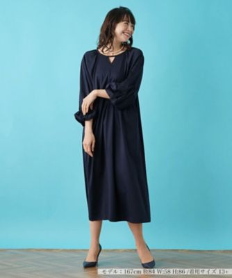 ＜Leilian plus house (Women/大きいサイズ)＞フレアシルエットワンピース【プラス企画】