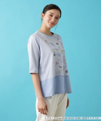 ＜Leilian plus house (Women/大きいサイズ)＞Ｔシャツ【プラス企画】