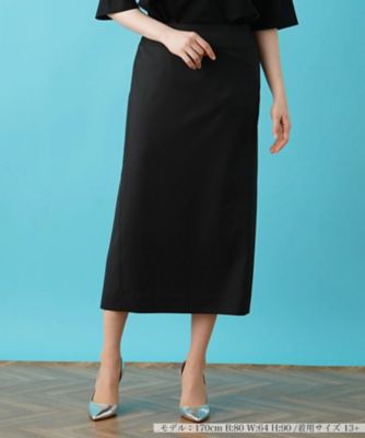 ＜Leilian plus house (Women/大きいサイズ)＞ロングタイトスカート【ＥＴＥＲＮＡＬ】