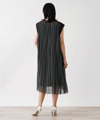 店舗人気】ドット柄ワンピース【プラス企画】 | Leilian plus house