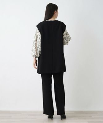 未使用に近い 近年モデル L サイズ レリアン ロングジレ 11 黒 未使用に近い 近年モデル L サイズ レリアン ロングジレ 11 黒