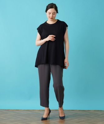 フレンチスリーブニットプルオーバー【ＬＥ　ＴＲＩＣＯＴ　ＰＥＲＵＧＩＡ】