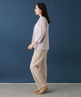 七分袖カットソー【ＭＵＳＥ　ＢＹ　ＲＯＣＨＡＳ　Ｐｒｅｍｉｅｒｅ】