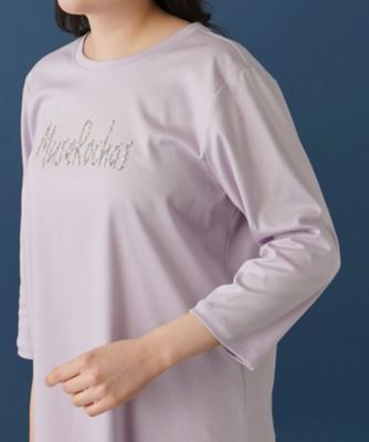 七分袖カットソー【ＭＵＳＥ　ＢＹ　ＲＯＣＨＡＳ　Ｐｒｅｍｉｅｒｅ】