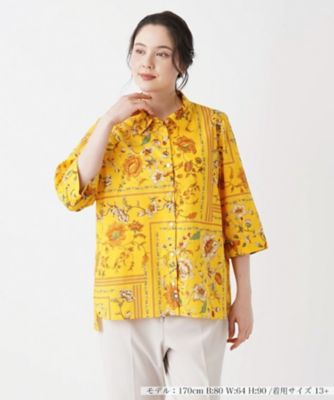 ＜Leilian plus house (Women/大きいサイズ)＞洗えるブラウス【ＲＯＣＨＡＳ　Ｐｒｅｍｉｅｒｅ】