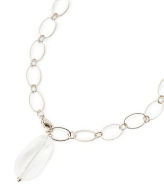 ＜Leilian plus house (Women/大きいサイズ)＞ビッグモチーフチェーンネックレス