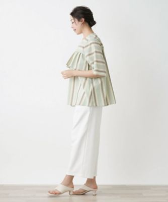 六分袖シャツブラウス【ＴＨＥ　ＮＥＷ】