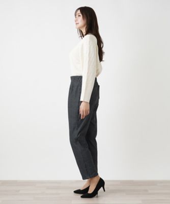 店舗人気】リバーシブルパンツ | Leilian plus house (Women/大きい