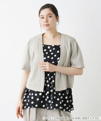 ＜Leilian plus house (Women/大きいサイズ)＞ショートジャケット