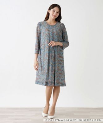＜Leilian plus house (Women/大きいサイズ)＞【店舗人気】ペイズリーワンピース【ＥＲＩＣＡ】