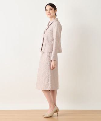 美品　Leilian 春夏　3点セット　スーツ　セットアップ　馬柄　高級　日本製 楽天市場】パンツドレス ジャケット 長袖 春秋 秋冬