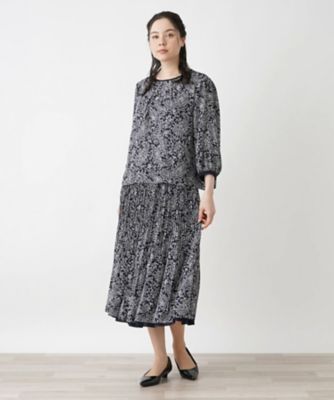 リバーシブルプリーツスカート【Ｌｅｉｌｉａｎ　ＷＨＩＴＥ　ＬＡＢＥＬ】