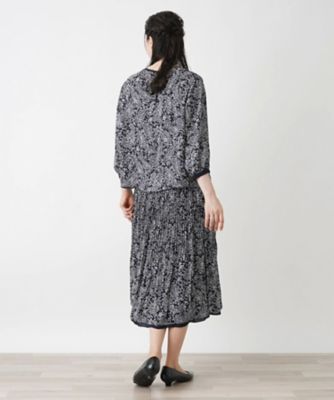 リバーシブルプリーツスカート【Ｌｅｉｌｉａｎ　ＷＨＩＴＥ　ＬＡＢＥＬ】