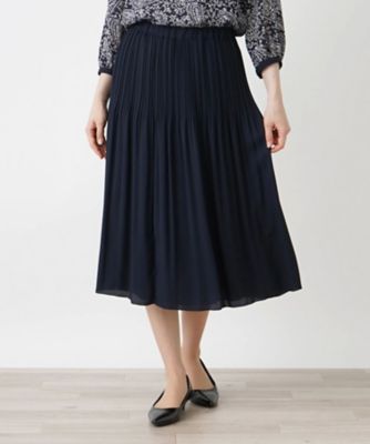 リバーシブルプリーツスカート【Ｌｅｉｌｉａｎ　ＷＨＩＴＥ　ＬＡＢＥＬ】
