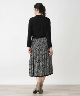 リバーシブルプリーツスカート【Ｌｅｉｌｉａｎ　ＷＨＩＴＥ　ＬＡＢＥＬ】