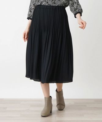 リバーシブルプリーツスカート【Ｌｅｉｌｉａｎ　ＷＨＩＴＥ　ＬＡＢＥＬ】