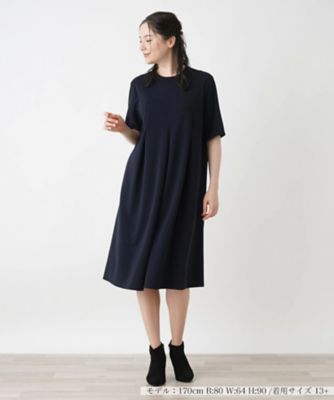 ＜Leilian plus house (Women/大きいサイズ)＞ワンピース【Ｌｅｉｌｉａｎ　ＷＨＩＴＥ　ＬＡＢＥＬ】