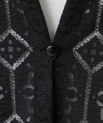 【店舗人気】レースロングベスト【Ｌｅｉｌｉａｎ　ＷＨＩＴＥ　ＬＡＢＥＬ】
