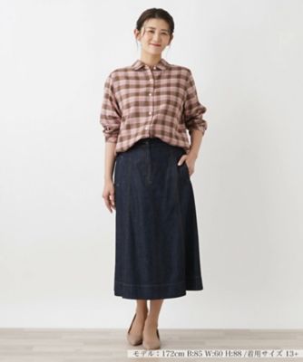 Leilian PLUS HOUSE / レリアンプラスハウス 【店舗人気】チェックブラウス 店舗人気】ギンガムチェックブラウス【プラス企画】|レリアン