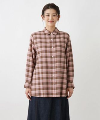 Leilian PLUS HOUSE / レリアンプラスハウス 【店舗人気】チェックブラウス 店舗人気】チェックブラウス | Leilian plus house (Women