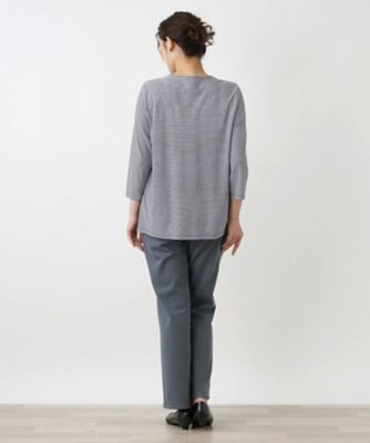 ボーダーカットソー【プラス企画】 | Leilian plus house (Women
