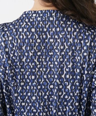 総柄ワンピース【ＲＯＣＨＡＳ　Ｐｒｅｍｉｅｒｅ】