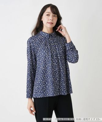 ＜Leilian plus house (Women/大きいサイズ)＞襟付きプルオーバー