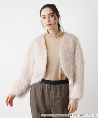 ＜Leilian plus house (Women/大きいサイズ)＞ボレロ風ジャケット