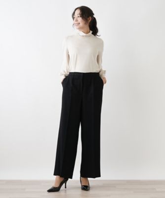 ロングワイドパンツ