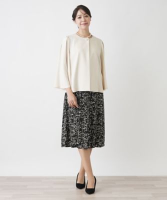 R141 美品 XL 13+ レリアンプラスハウス ツイード JKT レディース R141 美品 XL 13+ レリアンプラスハウス ツイード JKT