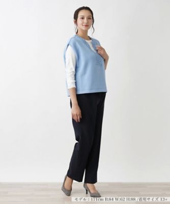 ニットベスト【ＭＵＳＥ　ＢＹ　ＲＯＣＨＡＳ　Ｐｒｅｍｉｅｒｅ】