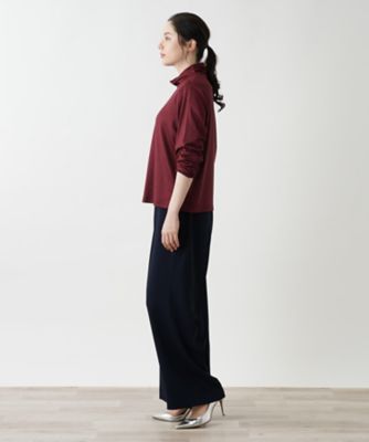 店舗人気】タートルネックカットソー【シルク混】 | Leilian
